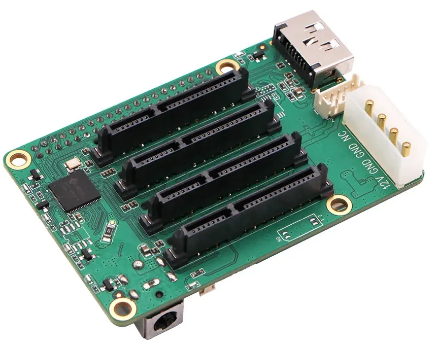 Radxa Penta SATA HAT for RPi 5 | Elektronik Lavpris